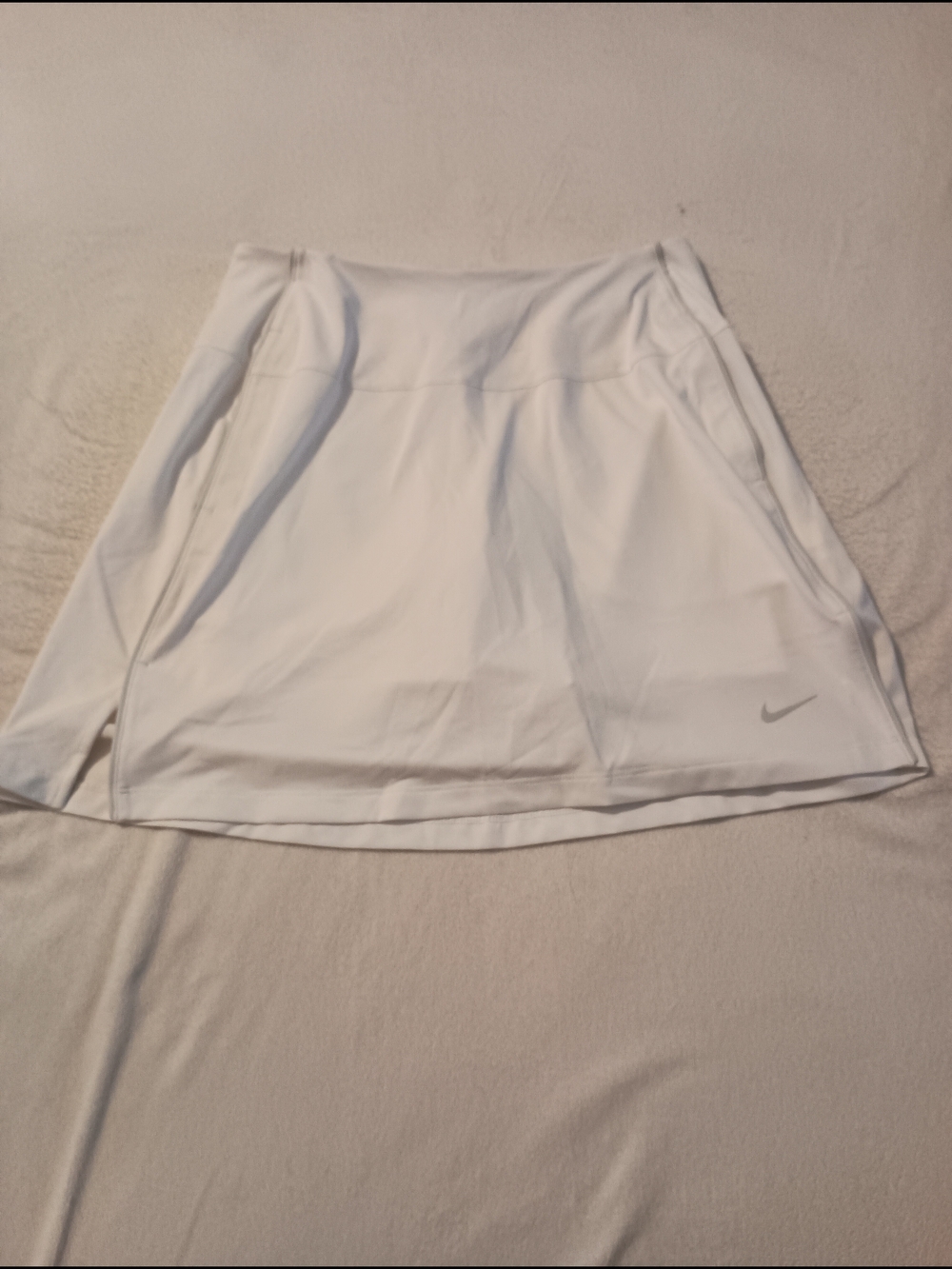 Nike Dri-Fit UV Victory Golf Skirt Women's Size Small In White/White